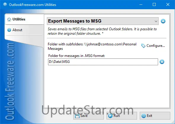 Export Messages to MSG for Outlook 4.20