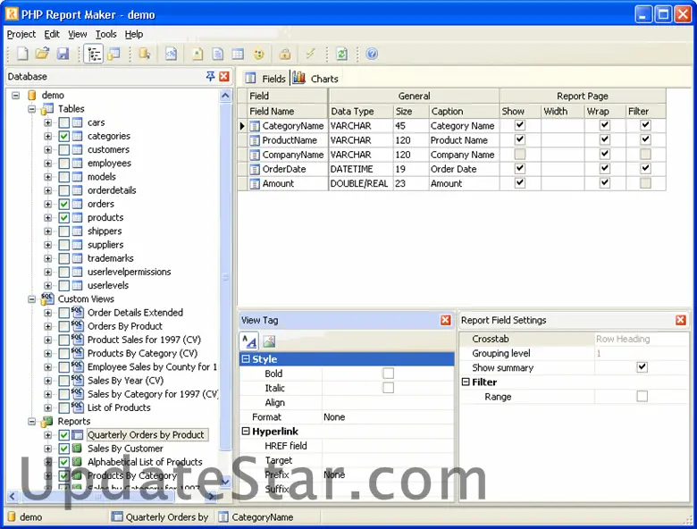 PHP Report Maker 12.0.7