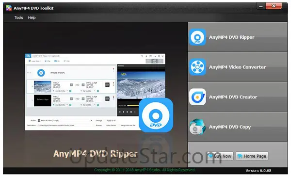 AnyMP4 DVD Toolkit 6.0.72