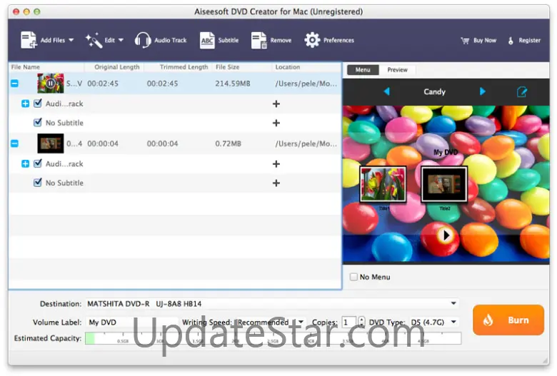 Aiseesoft DVD Creator for Mac 5.2.38