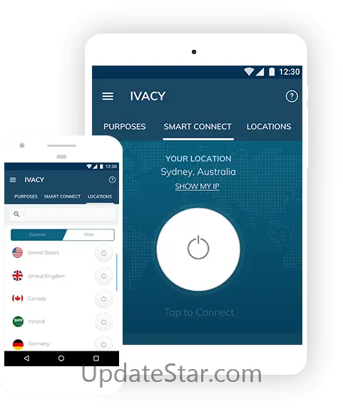 Ivacy VPN for Android 5.5