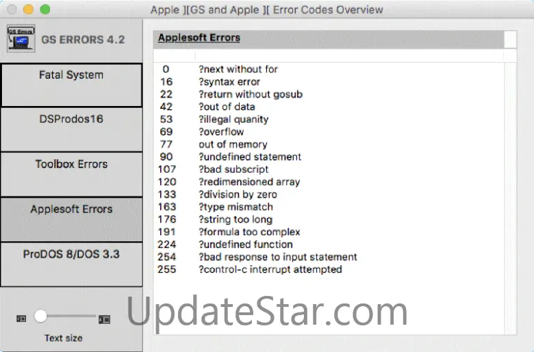 GS Errors X 7.0