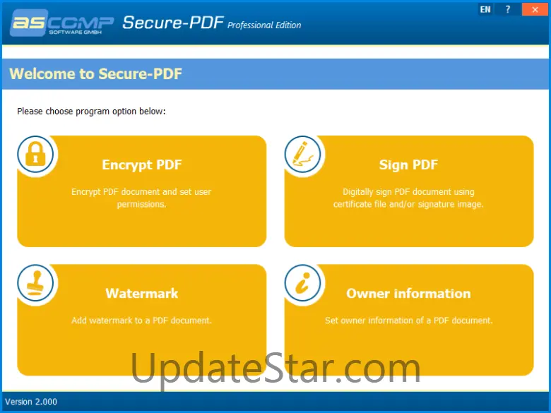 Secure-PDF 2.0