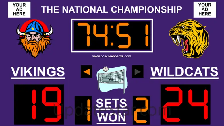 Volleyball Scoreboard Standard v3 3.0