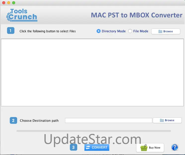 ToolsCrunch Mac PST to MBOX Converter 1.0