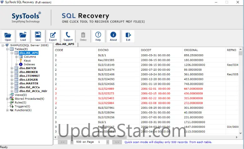 SysTools SQL Recovery 11.0