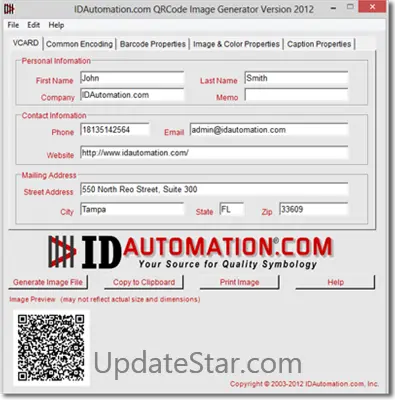 Linear Barcode Image Generator 20.03