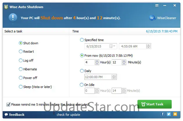 Wise Auto Shutdown 2.0.6