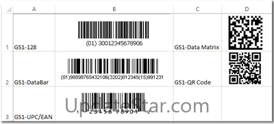 GS1 Linear and 2D Barcode Font Suite 17.05