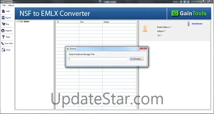 GainTools NSF to EMLX Converter 1.0