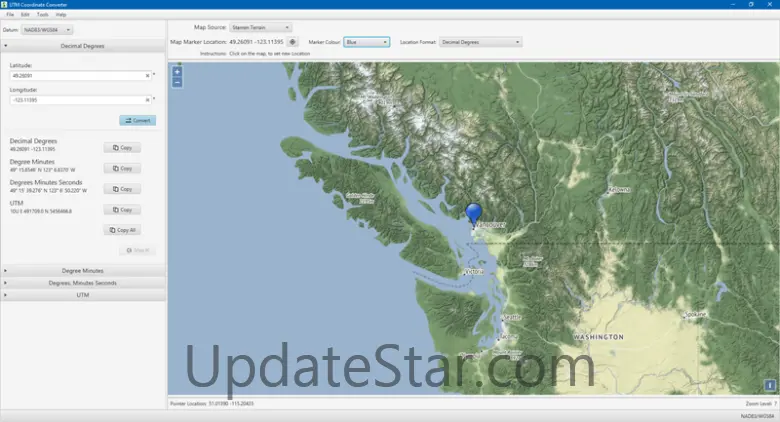 UTM Coordinate Converter 2.0.4