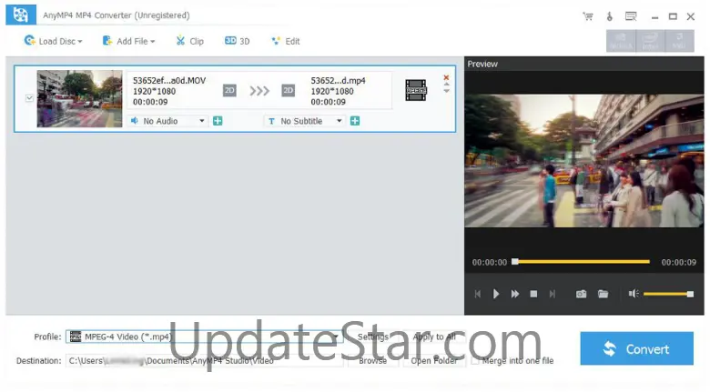AnyMP4 MP4 Converter 7.2.36