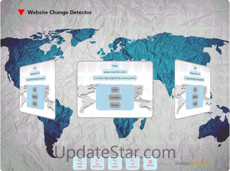 Website File Difference Detector 2.12