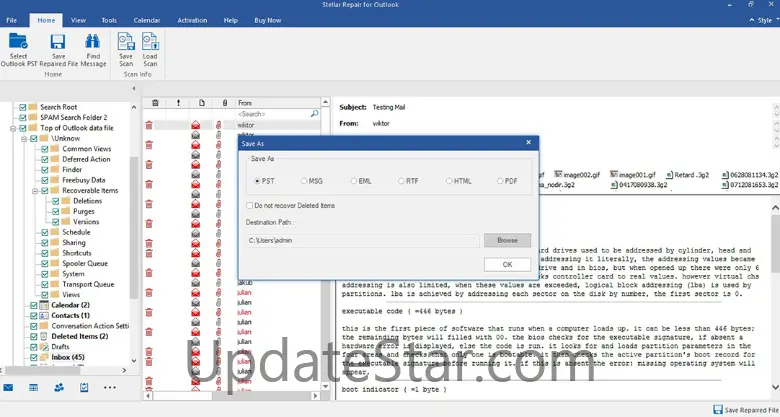 Stellar Repair for Outlook 12.1.0.0