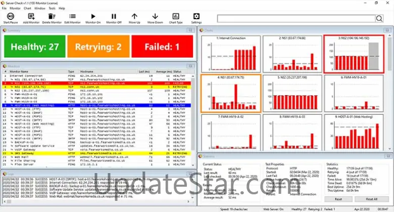 Server Check Monitoring System 1.5
