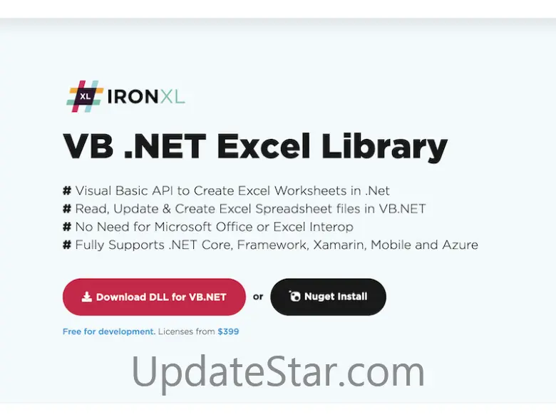 VB.Net Excel Library 2021.9