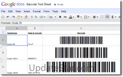 Barcode Generator for Google Docs 20.5