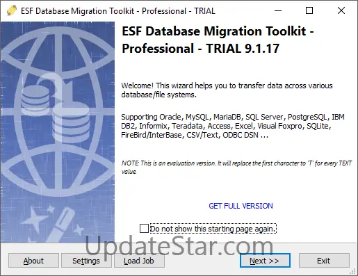 ESF Database Migration Toolkit - Pro 10.1.15