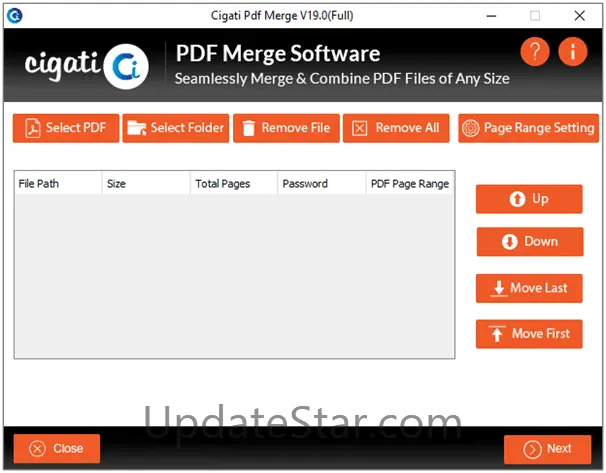 Cigati PDF Merge 19.0