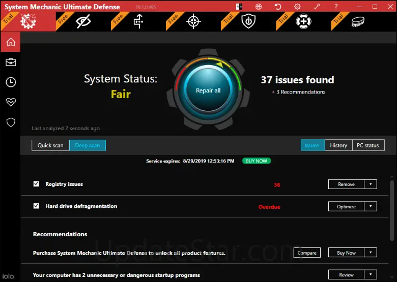 System Mechanic Ultimate Defense 21.0