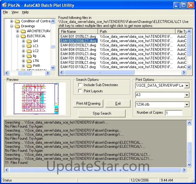 Plot2k - AutoCAD Batch Plot utility 1.0.3