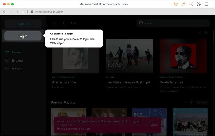 Macsome Tidal Music Downloader for Mac 2.0.1