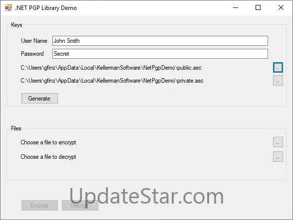 .NET PGP Library 1.11