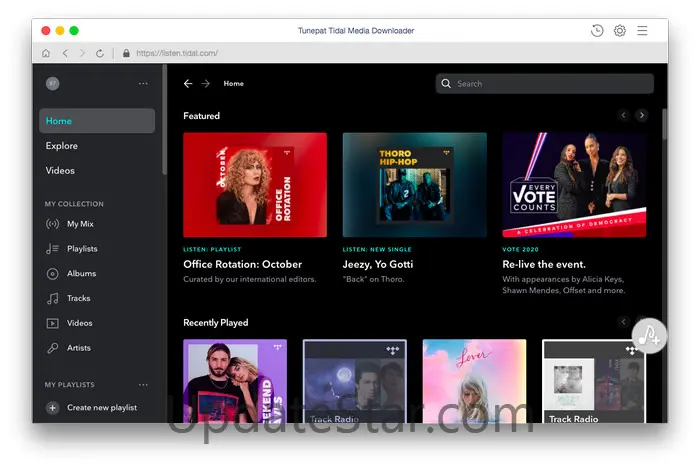 TunePat Tidal Media Downloader for Mac 1.1