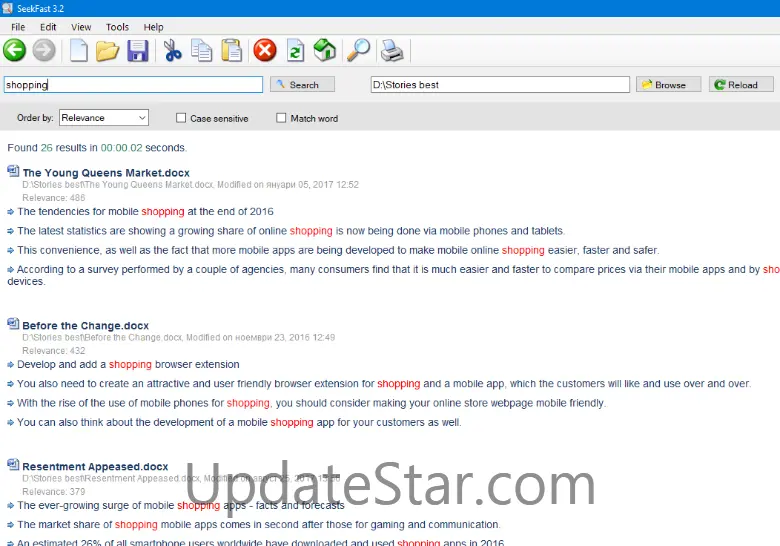 SeekFast 4.5