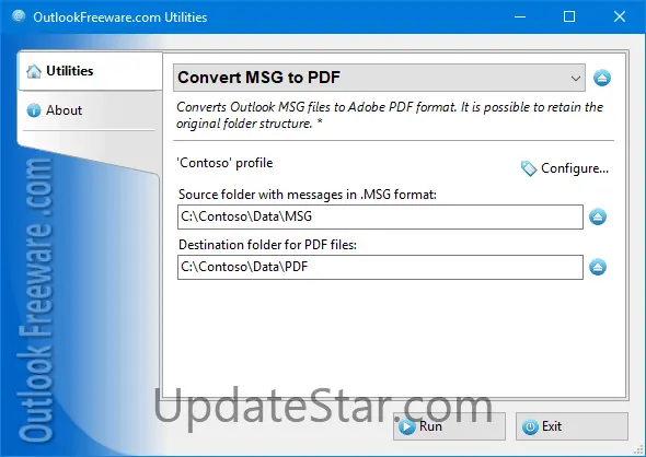 Convert MSG to PDF for Outlook 4.20