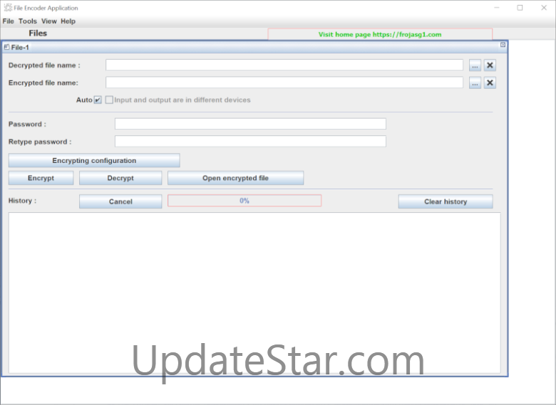 File Encoder Application 1.5