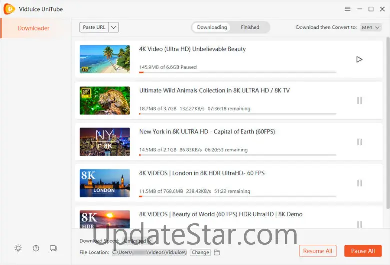 VidJuice UniTube 1.2.0