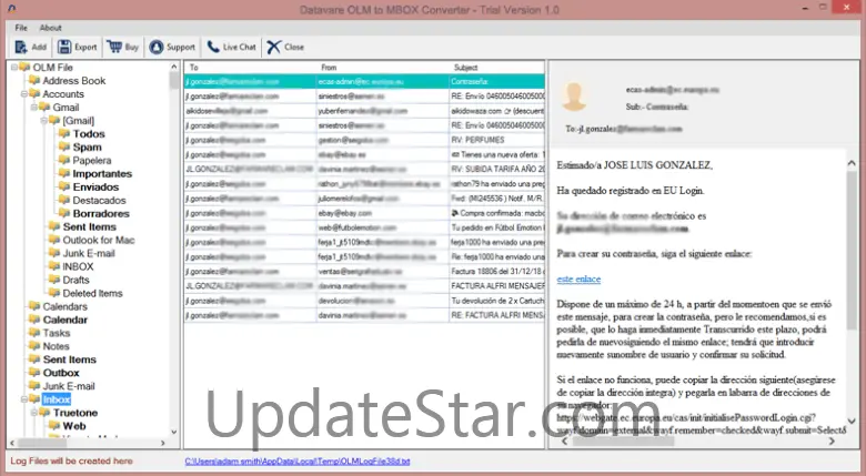 Datavare OLM to MBOX Converter 1.0