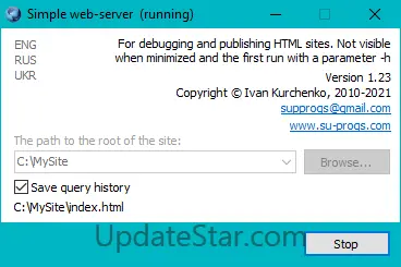 Simple Web Server 3.0.3