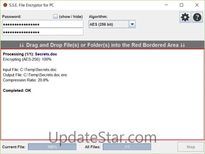 S.S.E. File Encryptor for PC 15.0.6
