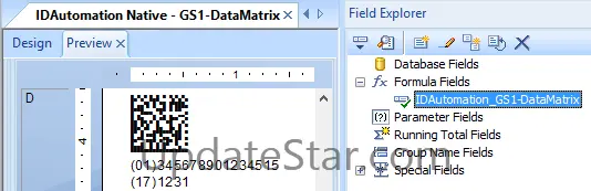 Crystal Reports Data Matrix Generator 2023
