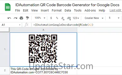 Sheets QR Code Script for Google 21.06