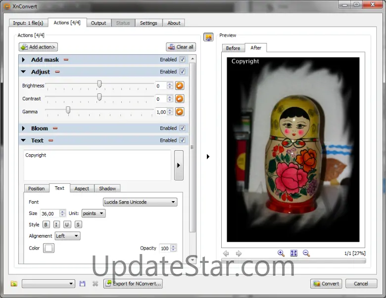 XnConvert 1.105