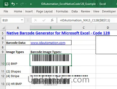 Excel Code 128 Barcode Generator 2023