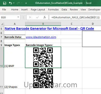 Excel QR Code Barcode Generator 2023