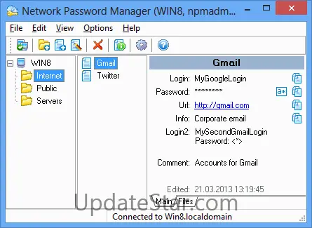 Network Password Manager 7.1