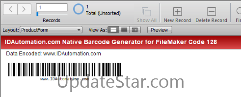 Filemaker Code 128 Generator 18.03