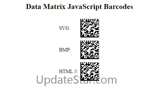 JavaScript Data Matrix Generator 19.11
