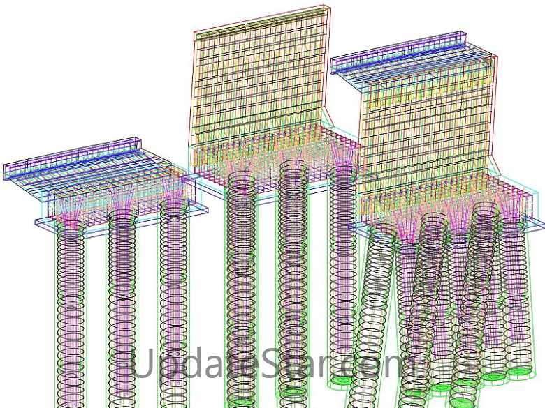 Drilled columns reinforcement 2.0