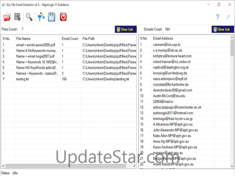 ALL Files Email Extractor 2.5