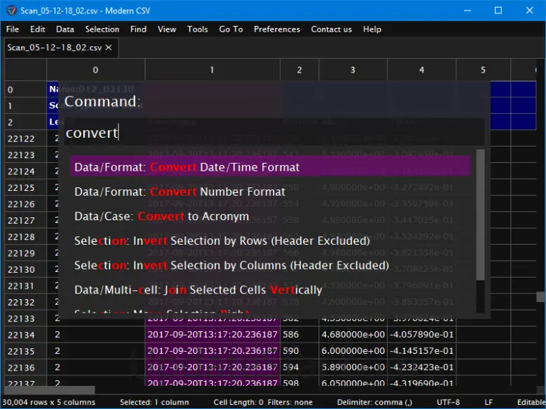 Modern CSV for Windows 2.0.4