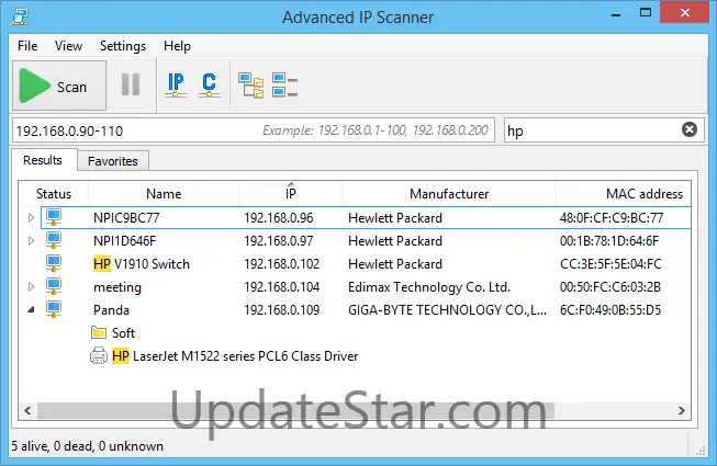 Advanced IP Scanner 2.5.3850