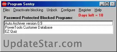 Program Sentry 2.1