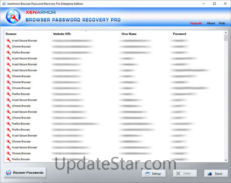 XenArmor Browser Password Recovery Pro 9.0
