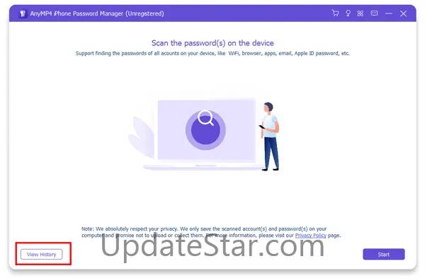 AnyMP4 iPhone Password Manager 1.0.8